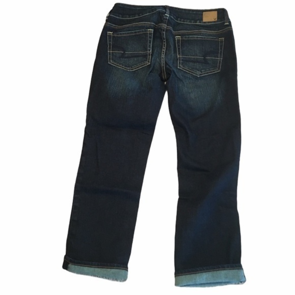 AMERICAN EAGLE Artist Stretch Crop Jean - sz 6